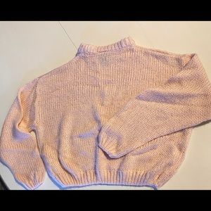 Light Pink Knit Sweater